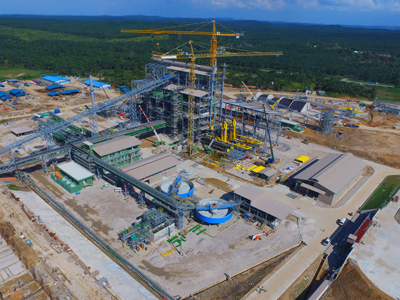 Sakura Ferroalloys plant construction at Samalaju, Sarawak — photo 3