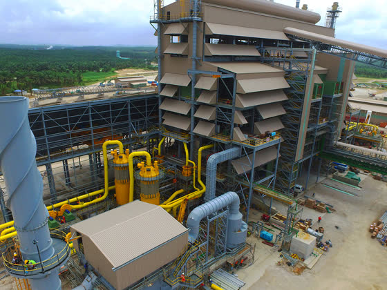 Sakura Ferroalloys plant construction at Samalaju, Sarawak — photo 4
