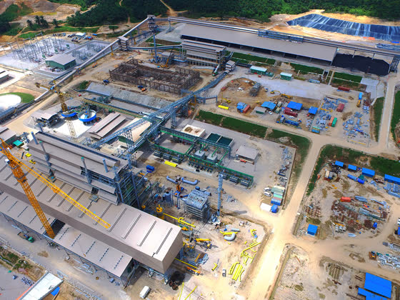 Sakura Ferroalloys plant construction at Samalaju, Sarawak — photo 10