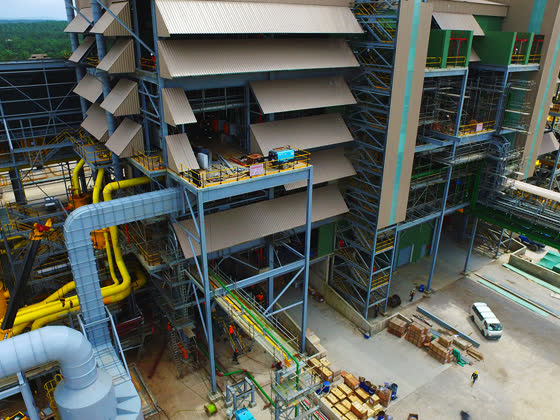 Sakura Ferroalloys plant construction at Samalaju, Sarawak — photo 11