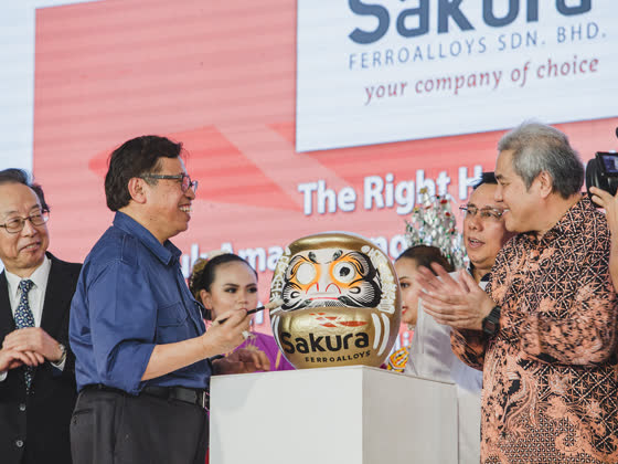 Sakura Ferroalloys official opening at Samalaju, Sarawak — photo 3