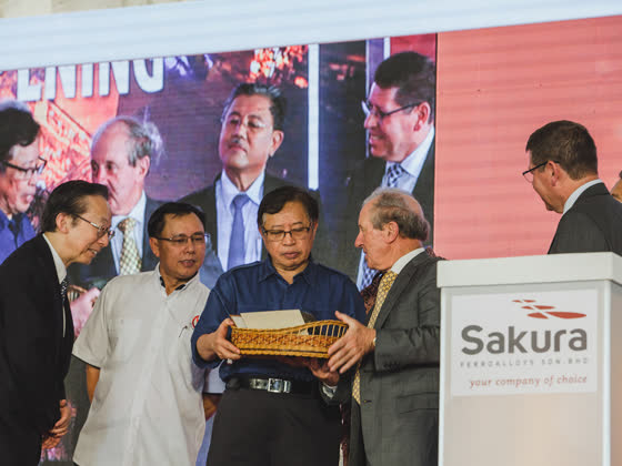 Sakura Ferroalloys official opening at Samalaju, Sarawak — photo 4