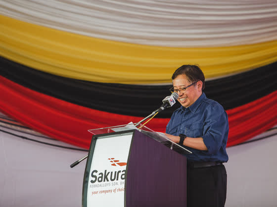 Sakura Ferroalloys official opening at Samalaju, Sarawak — photo 30