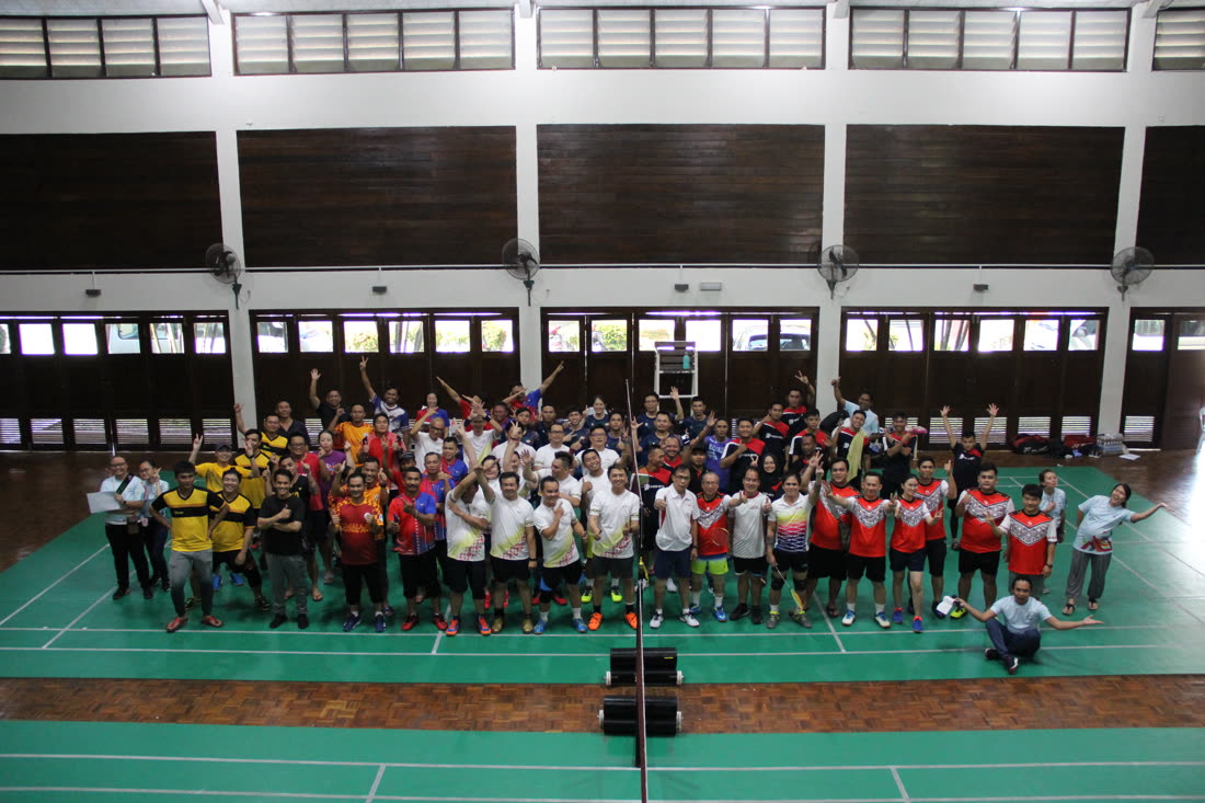 Sakura team members at the annual sports day